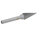 60 Degree Conical End Tungsten Carbide Burr Rotary File Die Grinder Polishing Porting