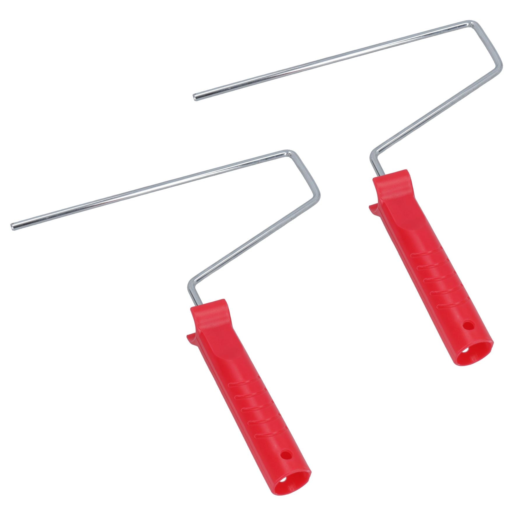 10in (250mm) Paint Painting + Decorating Roller Handle Frame Plastic Handle 2pc