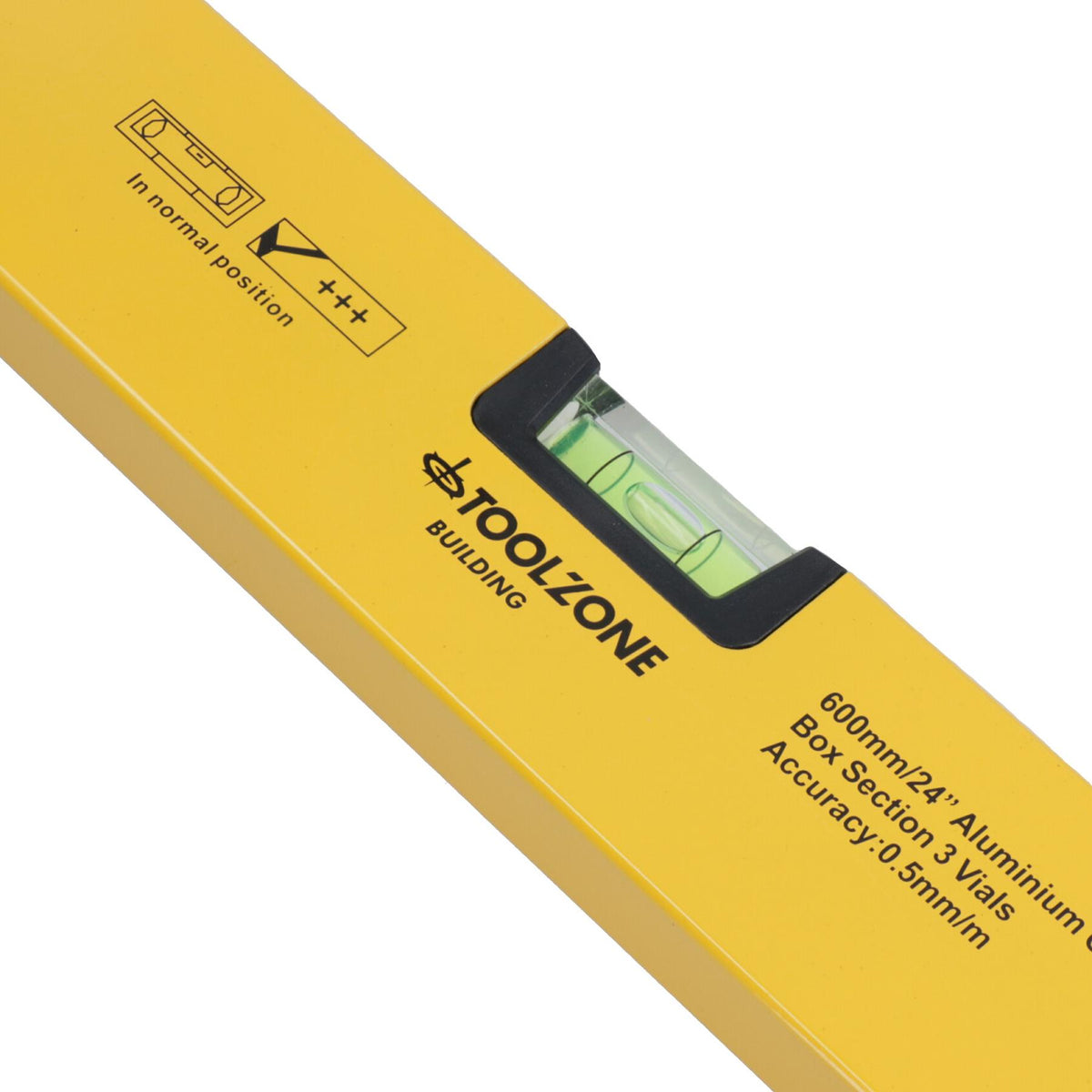 10 Inch 250mm Magnetic Aluminium Builders Spirit Level Scaffold Levelling Straight