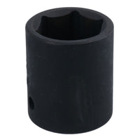 3/8in Drive Shallow Stubby Metric Impacted Impact Socket 6 Sided Single Hex