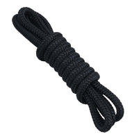 10pk 2m Double Braided Fender Lines 10mm Boat Rope Spliced Loop Black