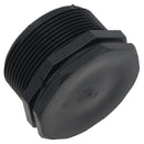 Polypropylene PP 2in BSP Thread Male Threaded Blanking Plug End Cap