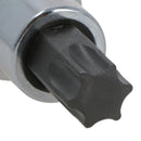 T55 Torx-Bit-Stern-Steckschlüsseleinsatz, 1/2 Zoll Antrieb, Standard-Innenteil, Chrom-Vanadium-Stahl