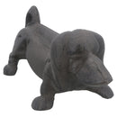 Grattoir à bottes pour teckel, butée de porte pour chien, coin en fonte pour boue, maison pour animaux