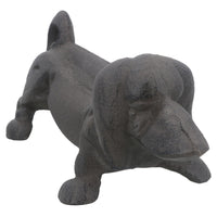 Grattoir à bottes pour teckel, butée de porte pour chien, coin en fonte pour boue, maison pour animaux