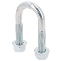 M8 Round Bend U Bolt 21mm x 50mm Width x Length Pipe Clamp Fixing