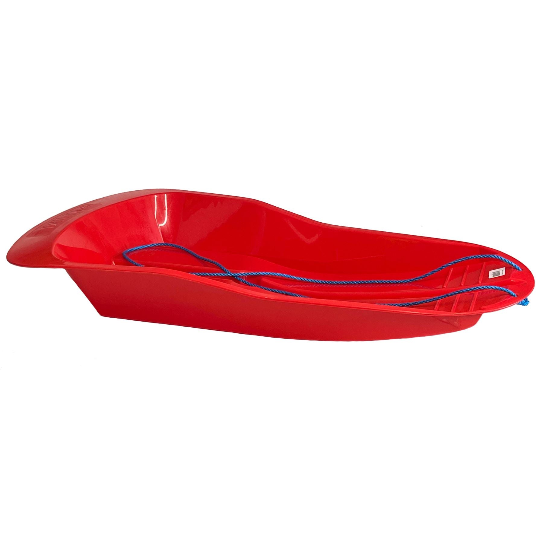 3 Red Plastic Heavy Duty Outdoor Snow Sledge Toboggan Sleigh Bobsled