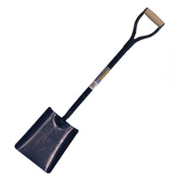 Square Mouth Builders Shovel Spade 110cm Scoop Gardening Builders All Steel