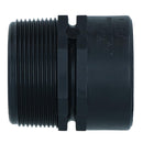 Polypropylene PP Threaded Reducing Socket Male – Female 2in – 1-1/2in BSP