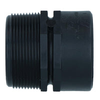 Polypropylene PP Threaded Reducing Socket Male – Female 2in – 1-1/2in BSP