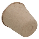 Biodegradable Fibre Plant Pots For Seeds Seedlings Cuttings Round 8 x 8cm