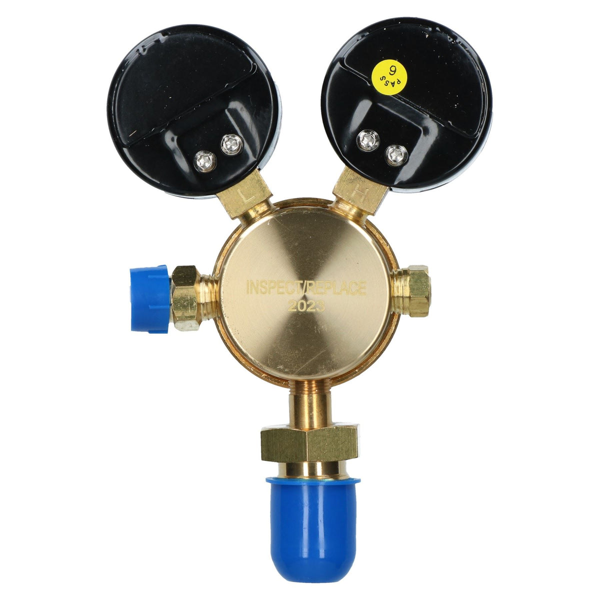 O2 Regulator Key Oxygen O2 Regulator Single Stage 2 Gauge Gas Bottle 300 Bar Welding We ...