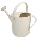 7L Watering Can Cream Steel Metal Water Greenhouse Garden Plants Home