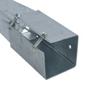 Fence Post Holder Support Drive In Spike Galvanised 75 x 75 x 750mm