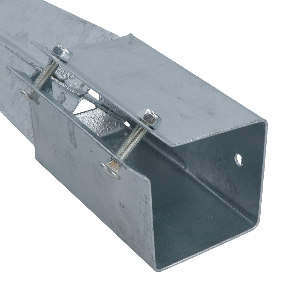 Fence Post Holder Support Drive In Spike Galvanised 75 x 75 x 750mm
