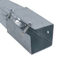Fence Post Holder Support Drive In Spike Galvanised 75 x 75 x 750mm