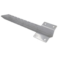 Garden Single Sleeper Straight Support Spike Stake Stainless Steel 440mm
