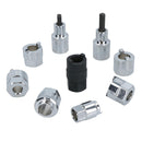 Strut Nut and Strut Nut Hub Clamp Set For Damper Shafts Refit Spreader 9pc Set