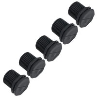 Polypropylene PP 1/2in BSP Thread Male Threaded Blanking Plug End Cap