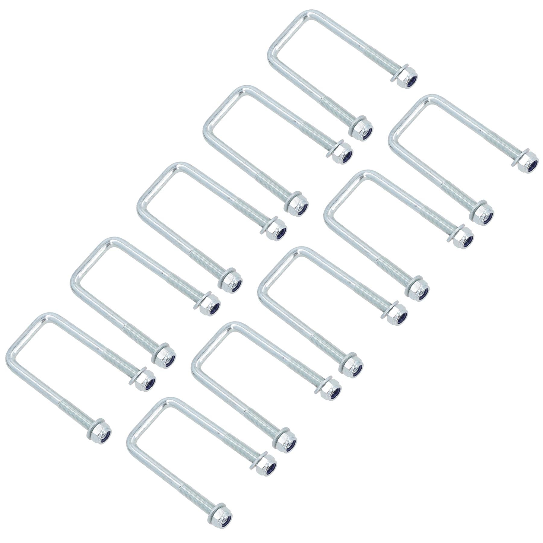 M10 U-Bolt N-Bolt 56mm x 140mm High Tensile for Boat Trailers