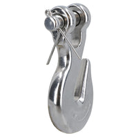 Clevis End Grab Hook Stainless Steel for 10mm (3/8in) Chain Lifting 1250kg