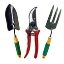 Gardening & Pruning Kit - Secateurs, Trowel & Fork Set
