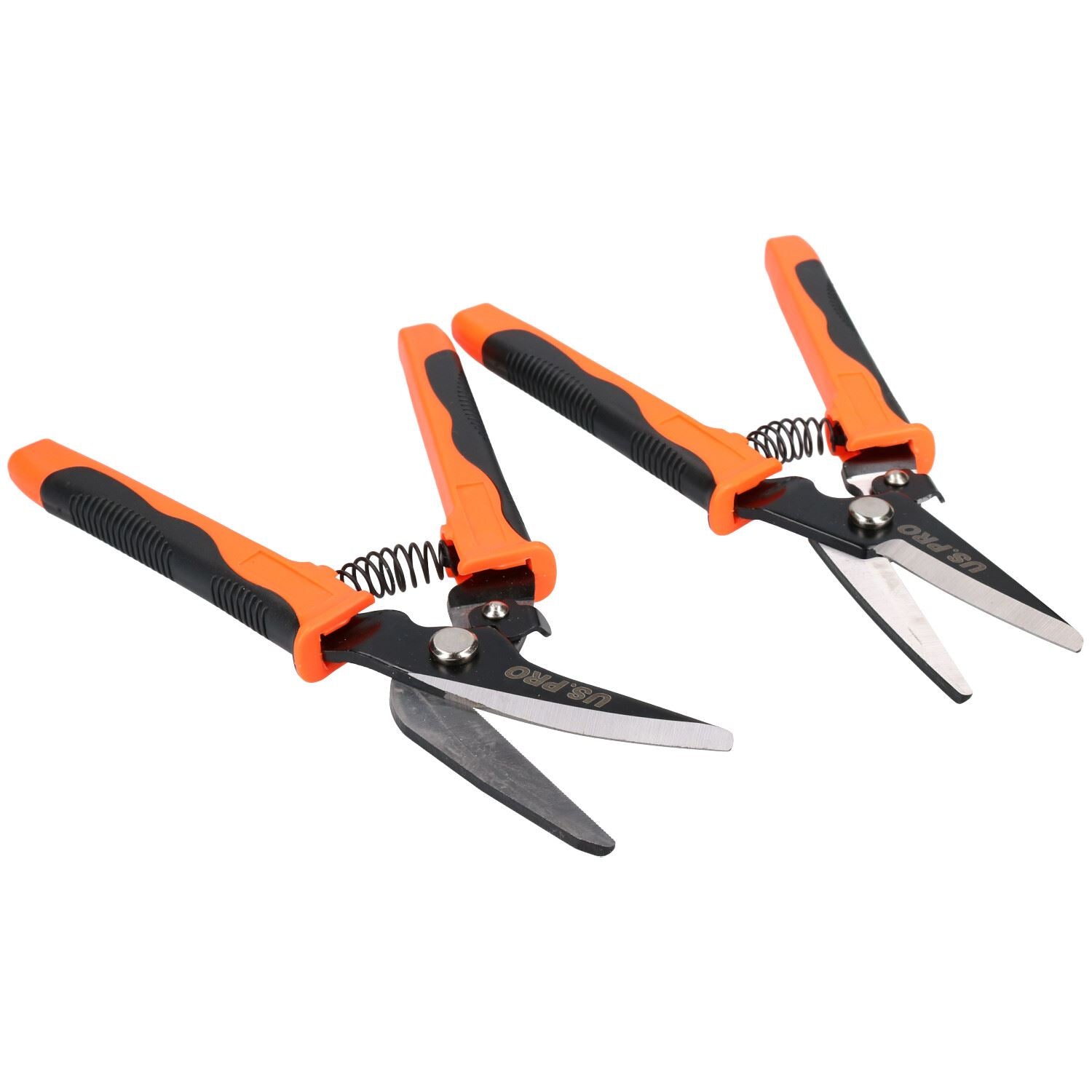 2pc Multipurpose Metal Snips Cutters Cutting With Stainless Steel Blades