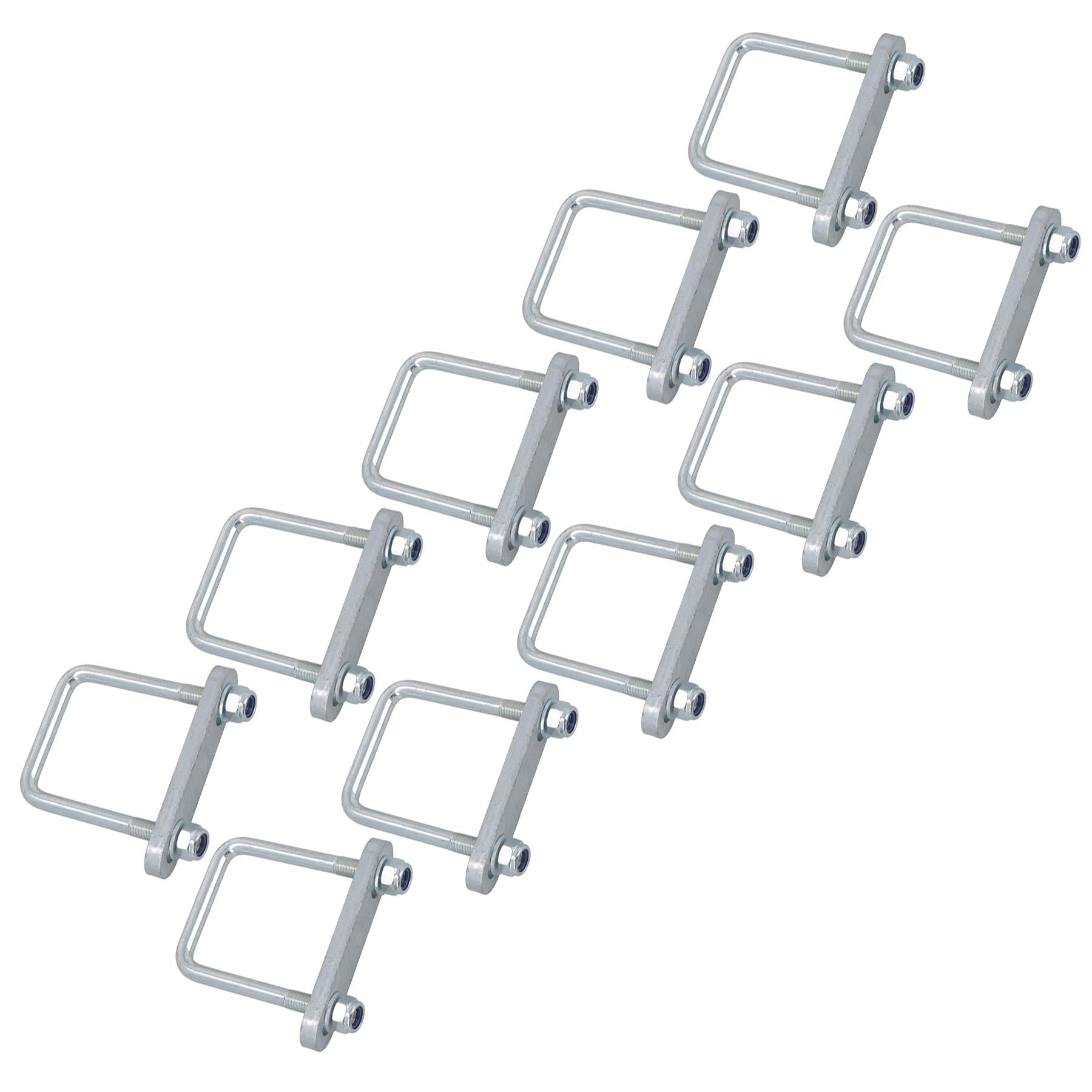 M12 U-Bolt 72mm x 110mm With Plate High Tensile for Boat Trailers