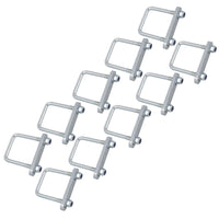 M12 U-Bolt 72mm x 110mm With Plate High Tensile for Boat Trailers