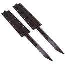 Garden Triple Sleeper Straight Support Spike Stake Powder Coated 930mm