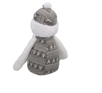 Cadeau de Noël pour chien en peluche réconfortant et couineur bonhomme de neige géant 30x80cm