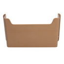 Pochette de rangement en plastique beige pour porte de placard de conversion de camping-car