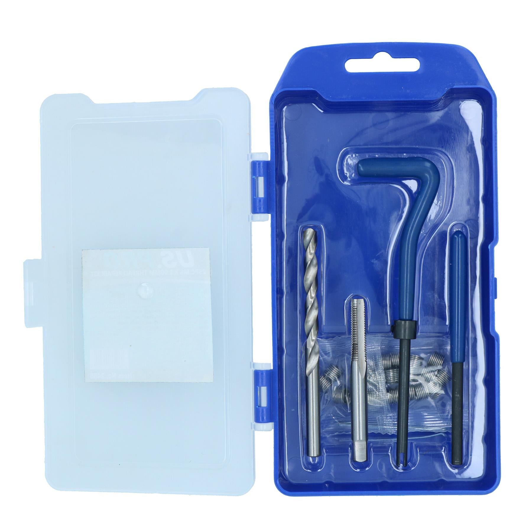 M6 x 1.0mm Metric Thread Repair Kit Helicoil Set for Damaged Threads 25pc