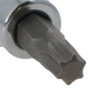 T45 Male Torx Bit Star Socket 3/8" Drive Standard Internal Chrome Vanadium Steel