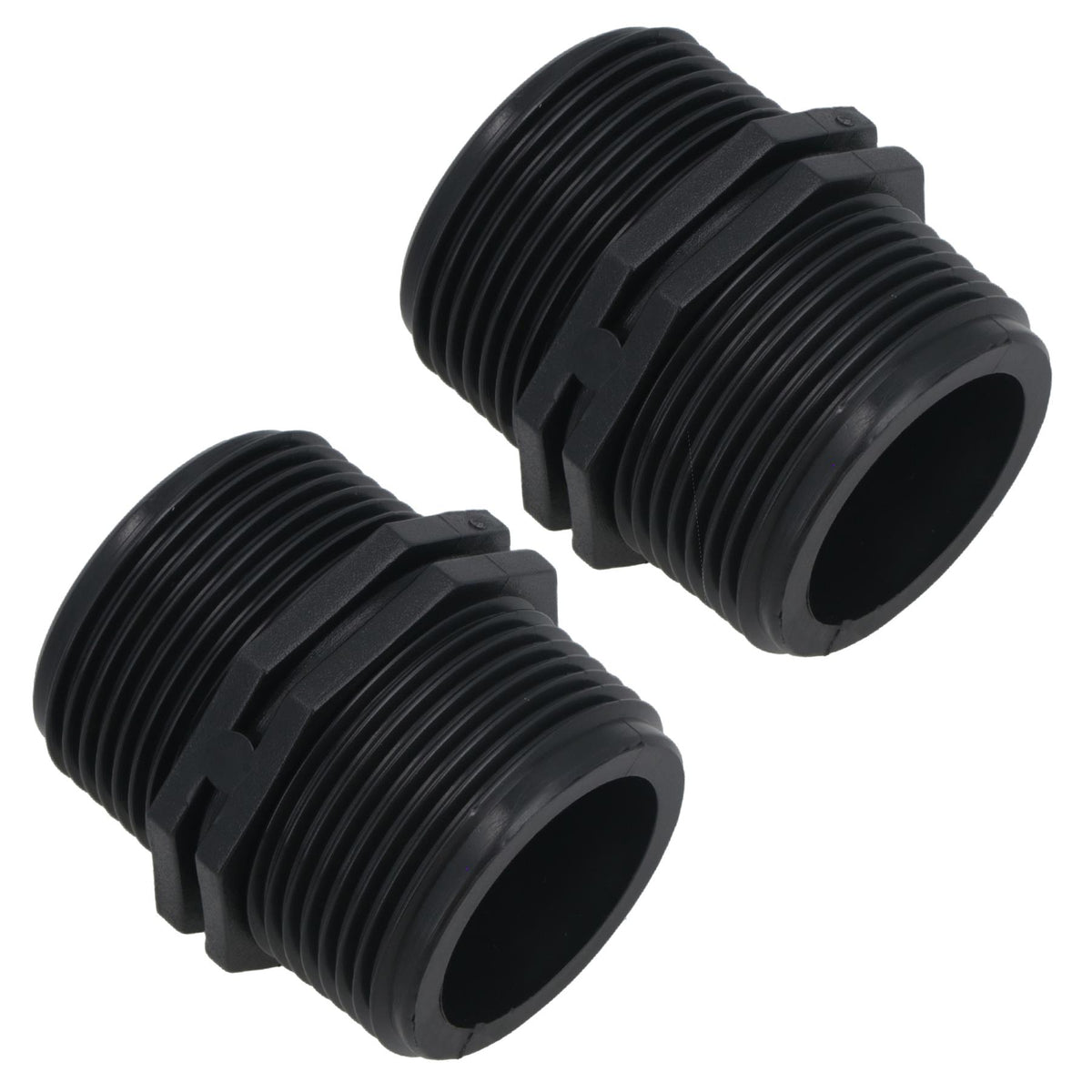 Polypropylene PP Male Nipple Thread Pipe Fitting Sockets 1in – 1in BSP