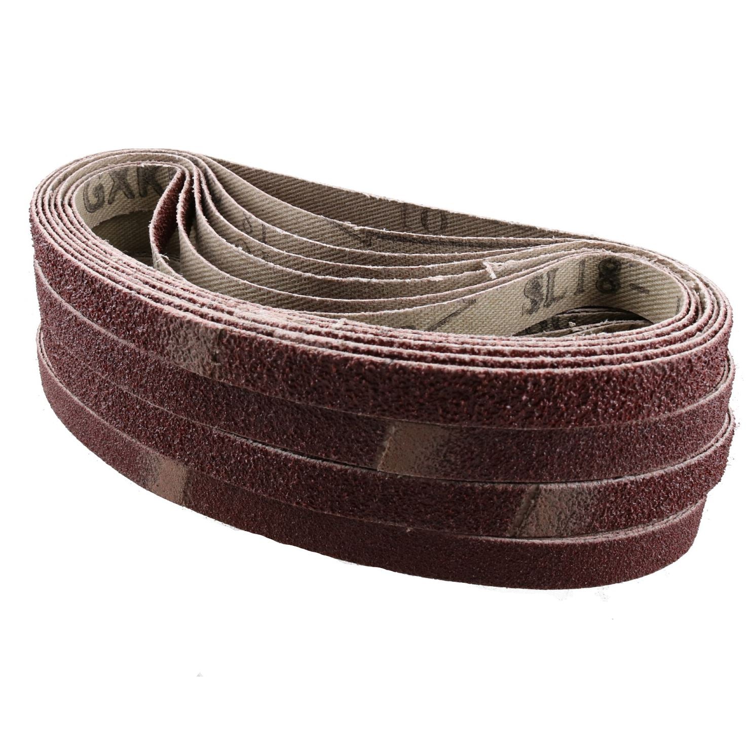 Air Finger Sander Sanding Abrasive Belts Grinder 330mm x 10mm Mixed Grit 75pk