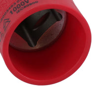 1/2in drive VDE Insulated Shallow Metric Socket 6 Sided Single Hex 1000 V