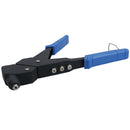 Heavy Duty Swivel Head Pop Riveter Pot Rivet Hand Gun Blue Handle TE021