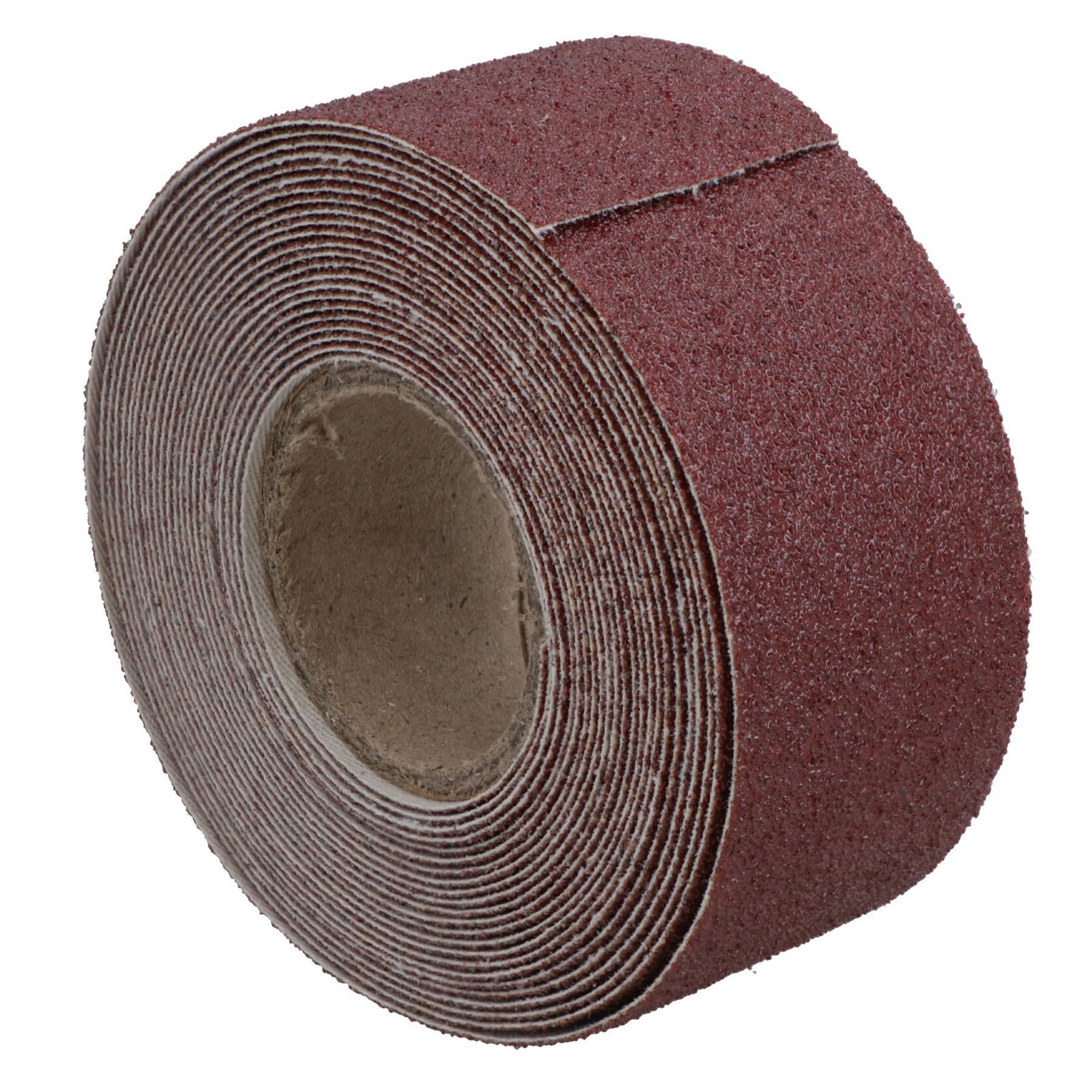 Emery Cloth Roll Abrasive Sanding Sheet 60 - 320 Grit Aluminium Oxide 38mm Wide