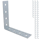 Timber Joist Angle Bracket Fastening Plate Galvanised Steel 200 x 200 x 50mm