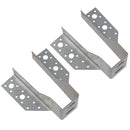 Stainless Steel Multi Truss Hanger Joist Support Fixings 47mm (W) x 168mm (L)