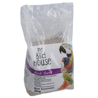 3PK 2kg Parrot Bird Sand With Oyster Calcium & Mineral Aid Digestion Cage Litter