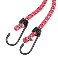 Lot de 3 tendeurs élastiques de 40" x 8 mm, sangles de corde, attaches, supports de rangement, attaches