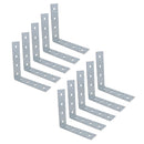 Timber Joist Angle Bracket Fastening Plate Galvanised Steel 200 x 200 x 50mm