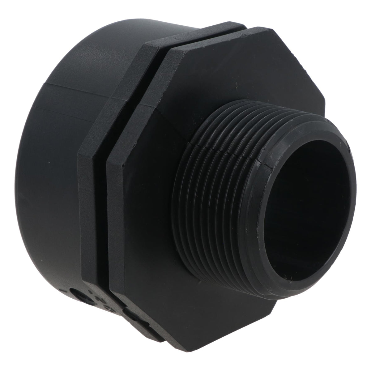 Polypropylene PP Threaded Reducing Socket Female – Male 2in – 1-1/2in BSP