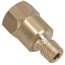 Brass Brake Pipe Union Fitting Adaptor 3/8 UNF Male – 7/16 UNF female