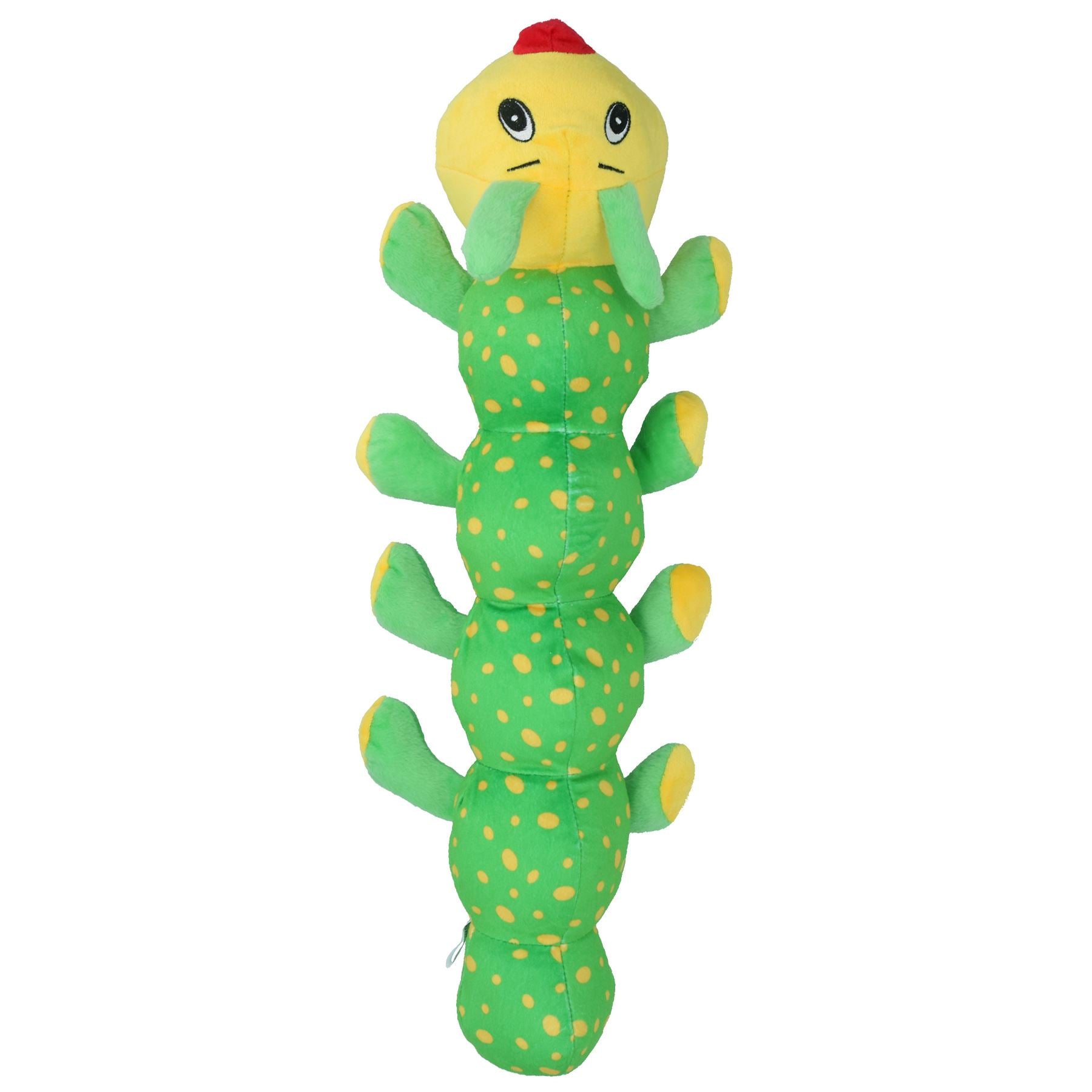 Extra large Maxi Colin Caterpillar Plush Soft Dog Toy With Squeak Dog Gift