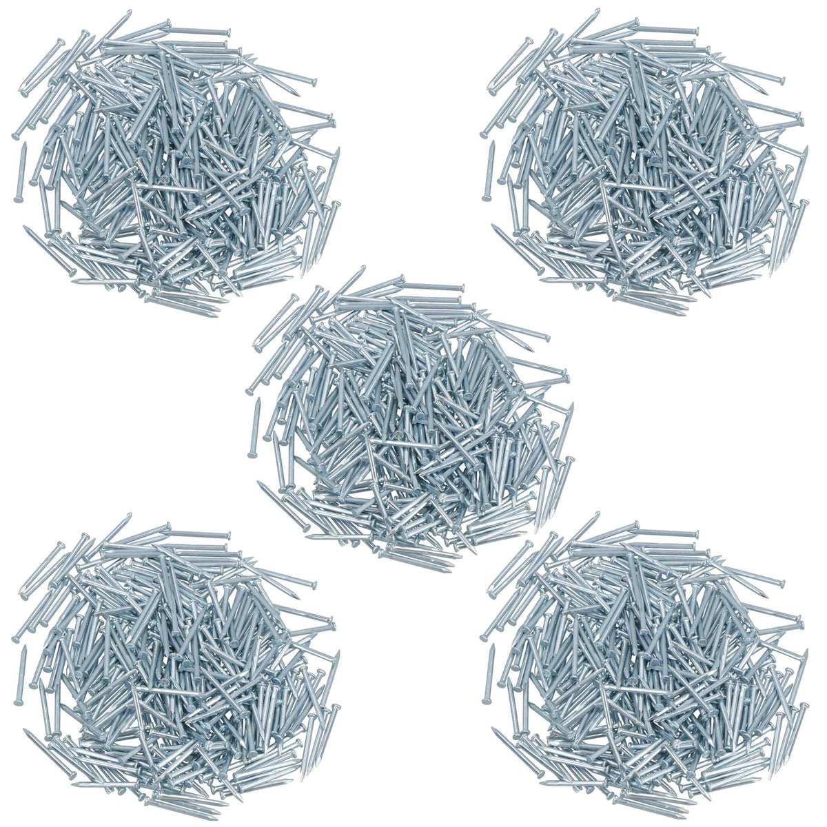 1mm x 20mm Round Headed Wire nails For Concrete Brick Wood Zinc Plated