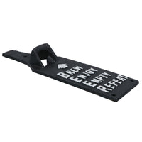 Brew Enjoy Empty Repeat Bottle Opener Cast Iron Sign Gift Garage Shed Bar