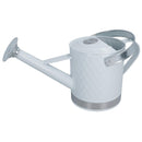 3L Watering Can White Steel Metal Water Greenhouse Garden Plants Home